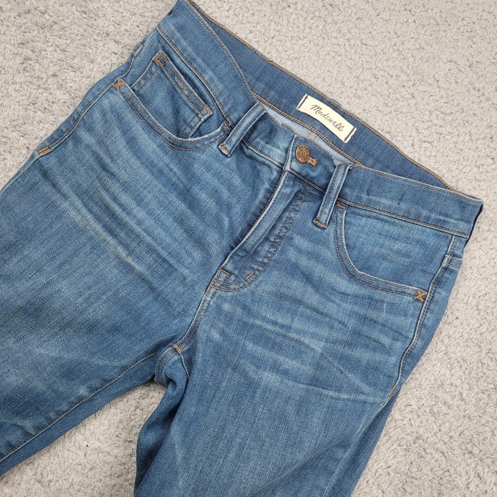 Madewell Womens Skinny Jeans Size 26 SP Blue‎ Denim 9" High Rise Style K8026